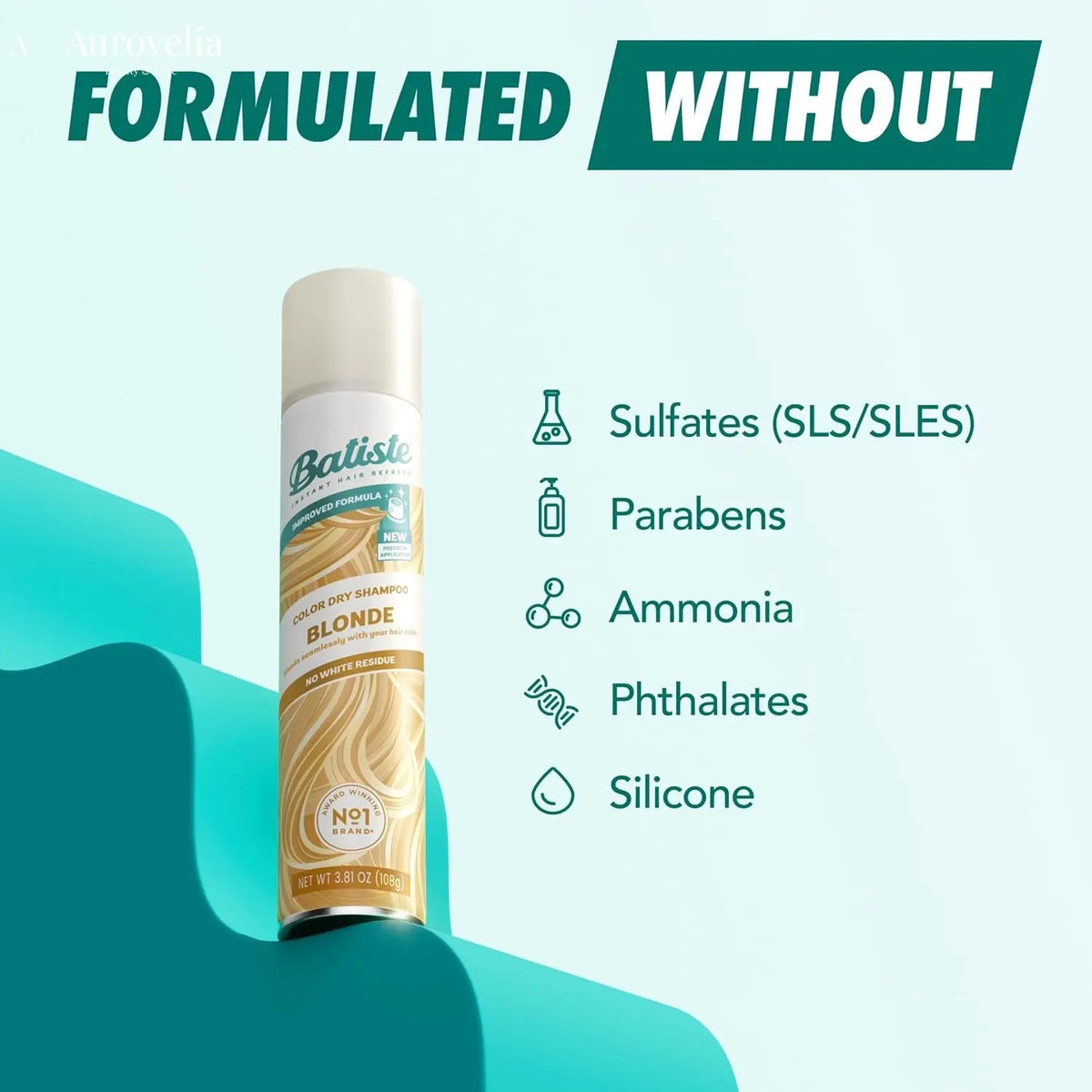 Dry Shampoo for Blonde Hair, Tinted Dry Shampoo, 5.71 Oz